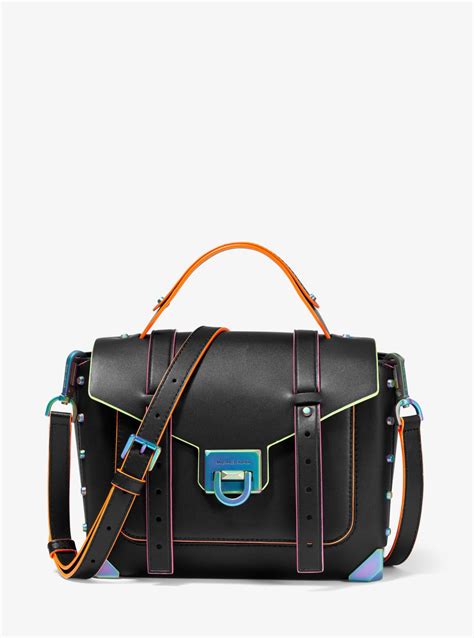 Manhattan Medium Leather Satchel 